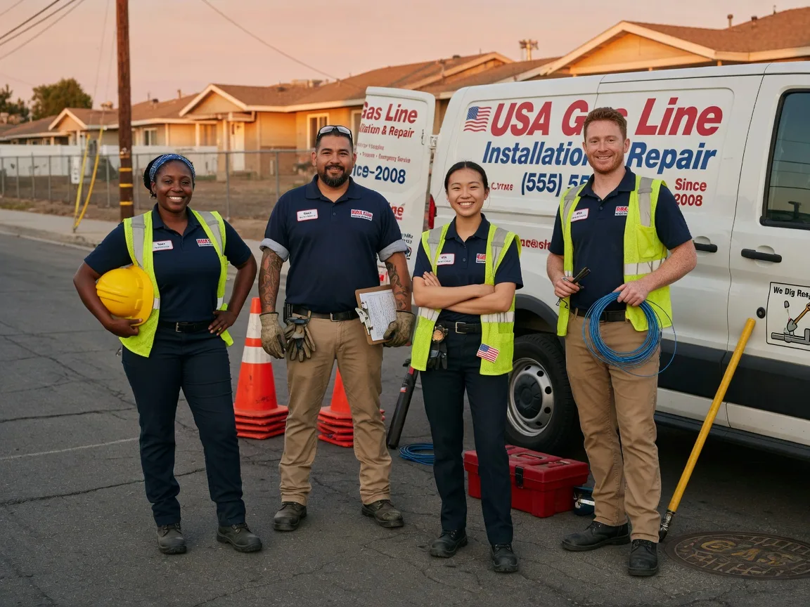Gas Line Installation company in Carencro, LA